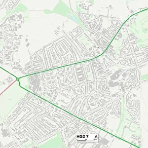 Harrogate HG2 7 Map
