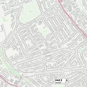Harrow HA8 5 Map