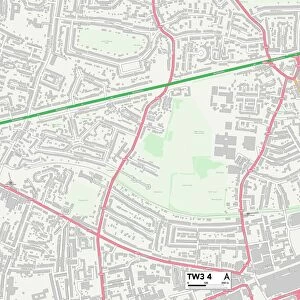Hounslow TW3 4 Map