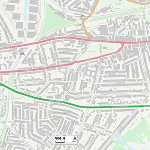 Hounslow W4 4 Map