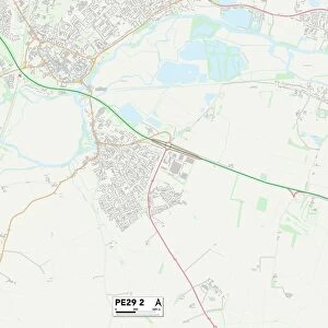 Huntingdonshire PE29 2 Map