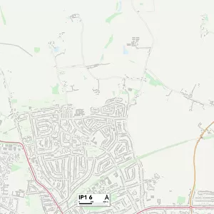 Ipswich IP1 6 Map