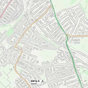 Lambeth SW16 5 Map