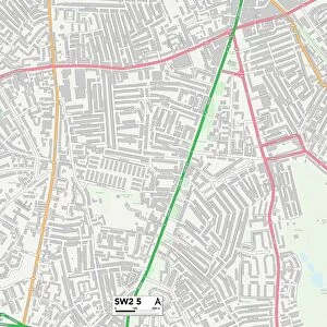 Lambeth SW2 5 Map