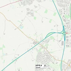 Leicester LE19 4 Map