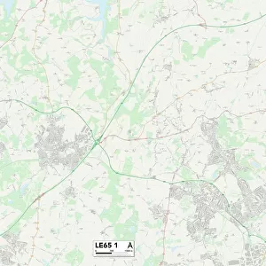 Leicester LE65 1 Map