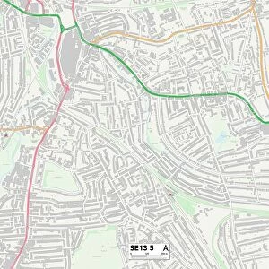 Lewisham SE13 5 Map