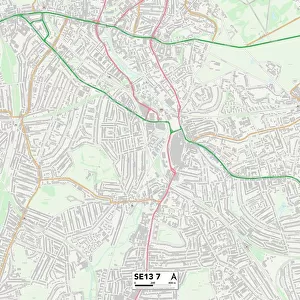 Lewisham SE13 7 Map