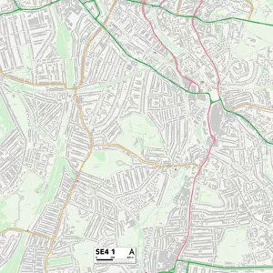 Lewisham SE4 1 Map