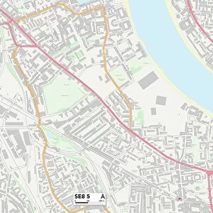 Lewisham SE8 5 Map