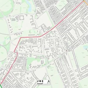 Liverpool L18 8 Map