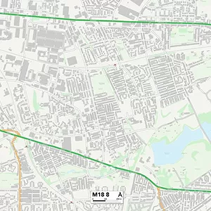 Manchester M18 8 Map