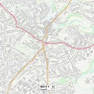 Mendip BA11 1 Map