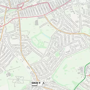 Merton SW20 9 Map