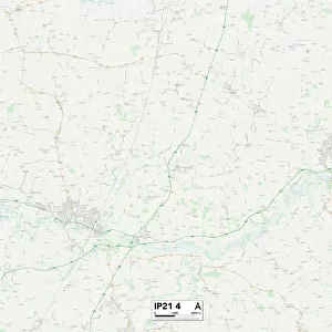 Mid Suffolk IP21 4 Map