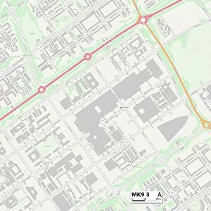 Milton Keynes MK9 3 Map