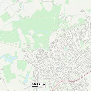 Mole Valley KT23 3 Map