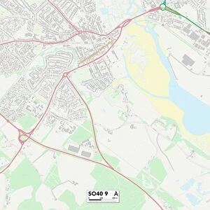 New Forest SO40 9 Map