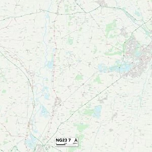 Newark and Sherwood NG23 7 Map