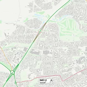 Newcastle NE3 2 Map