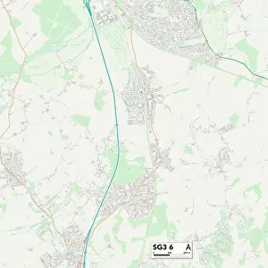North Hertfordshire SG3 6 Map