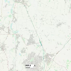 North Hertfordshire SG5 4 Map