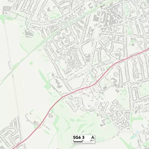 North Hertfordshire SG6 3 Map