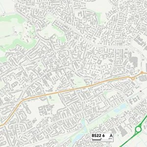 North Somerset BS22 6 Map