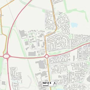North Tyneside NE12 5 Map