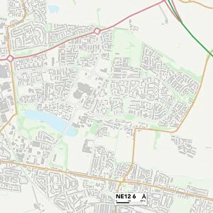 North Tyneside NE12 6 Map
