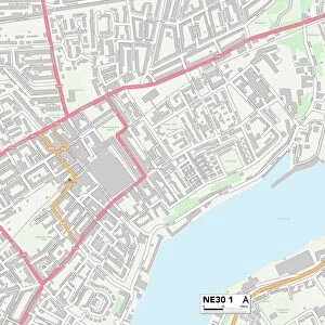 North Tyneside NE30 1 Map