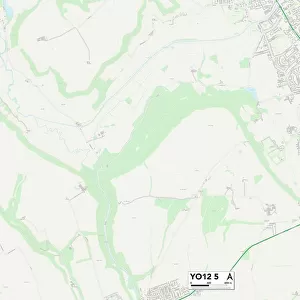 North Yorkshire YO12 5 Map