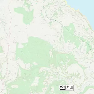 North Yorkshire YO13 0 Map