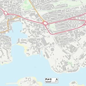 Plymouth PL4 0 Map