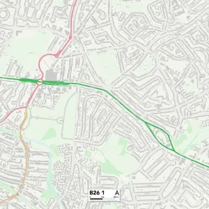 Birmingham B26 1 Print Map Sector Birmingham B26 1 Print Map Sector