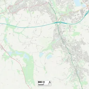 Blackburn with Darwen BB3 0 Print Map Sector Blackburn with Darwen BB3 0 Print Map Sector