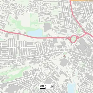 Hyndburn BB5 1 Map Hyndburn BB5 1 Map