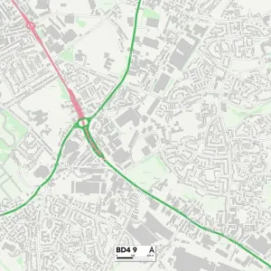 Bradford BD4 9 Print Map Sector Bradford BD4 9 Print Map Sector