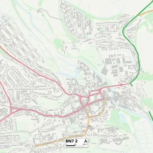 Lewes BN7 2 Map Lewes BN7 2 Map