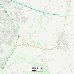 Bristol BS16 9 Map