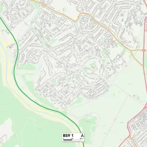 Bristol BS9 1 Print Map Sector Bristol BS9 1 Print Map Sector