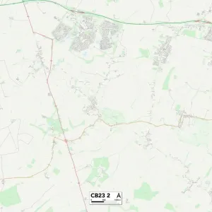 Cambridge CB23 2 Print Map Sector Cambridge CB23 2 Print Map Sector