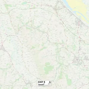 Flintshire CH7 5 Map Flintshire CH7 5 Map