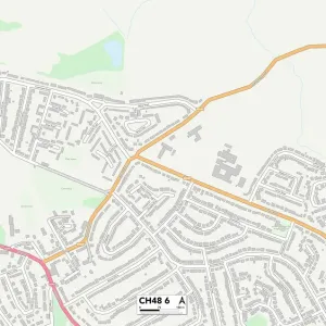 Wirral CH48 6 Map