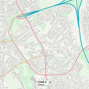 Wirral CH49 6 Map Wirral CH49 6 Map