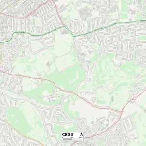 Croydon CR0 5 Print Map Postcode Sector Croydon CR0 5 Print Map Postcode Sector