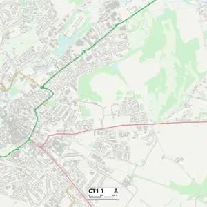 Kent CT1 1 Map Kent CT1 1 Map