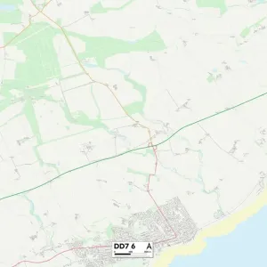 Angus DD7 6 Map Angus DD7 6 Map