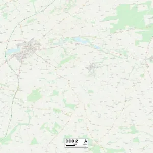 Angus DD8 2 Print Map Sector Angus DD8 2 Print Map Sector