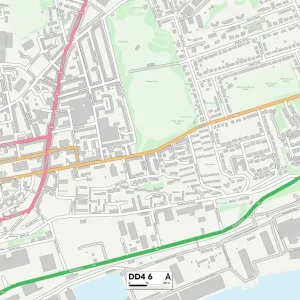 Dundee DD4 6 Print Map Sector Guide Dundee DD4 6 Print Map Sector Guide